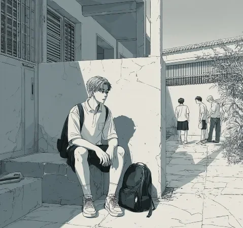 高校竞赛现场，学生正在进行团队答辩